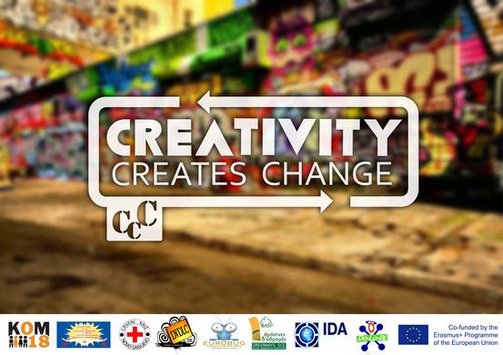  “Creativity Creates Change” – “Η δημιουργικότητα Δημιουργεί Αλλαγή”