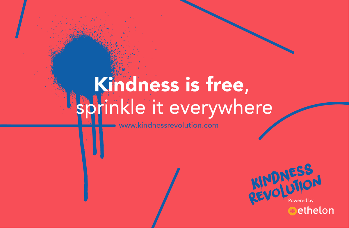  Kindness Revolution από την #ethelon: Η καλοσύνη που επαναστατεί!