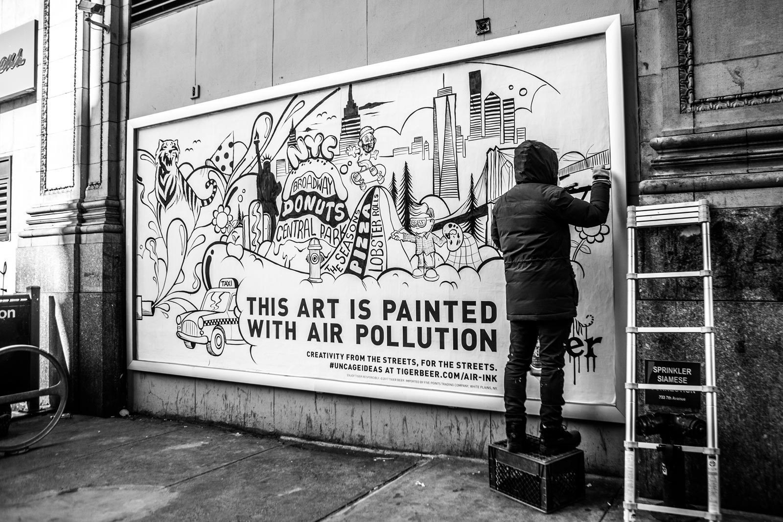  #AirInk: Η Ατμοσφαιρική Ρύπανση γίνεται Μελάνι για την Τέχνη!