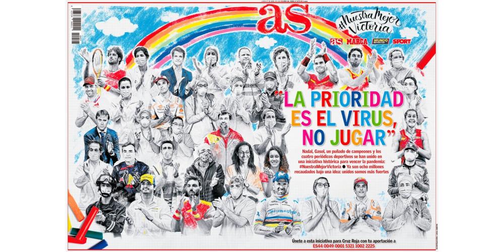  #NuestraMejorVictoria | Γκασόλ και Ναδάλ ένωσαν τον ισπανικό αθλητικό Τύπο