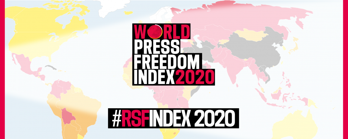  2020 #WorldPressFreedom Index: “Entering a decisive decade for journalism, exacerbated by coronavirus”