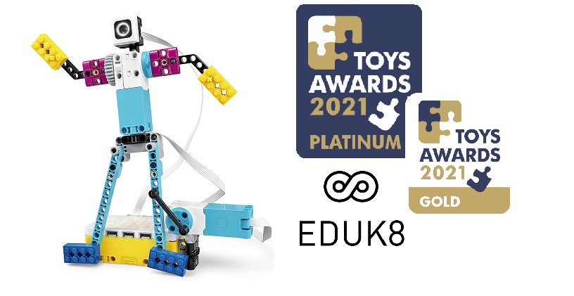  Η EDUK8 στους κορυφαίους των Toys Awards, με Πλατινένιο και Χρυσό!