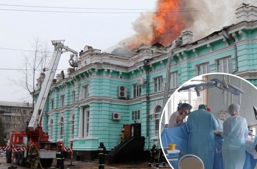  #PIXUR | Ήρωες Ρώσοι γιατροί έκαναν επέμβαση ενώ καιγόταν το νοσοκομείο!