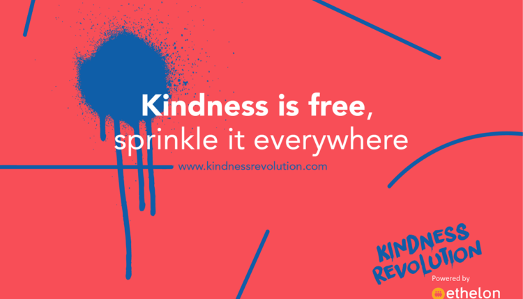 Kindness Revolution από την #ethelon: Η καλοσύνη που επαναστατεί!
